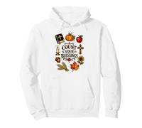 Autumn Christian Count Your Blessings Citrouille Harvest Sweat à Capuche