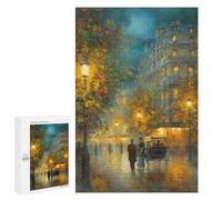 Autumn Evening in Paris Puzzle 1000 Pièces Educa Jouet en Bois Cadeau Unique Décoration Intérieure Jeu Éducatif Challenge Toy Adultes Et Enfants À Partir De 14 Ans 1000 PCS