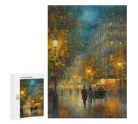 Autumn Evening in Paris Puzzle 1000 Pièces Educa Jouet en Bois Cadeau Unique Décoration Intérieure Jeu Éducatif Challenge Toy Adultes Et Enfants À Partir De 14 Ans 300 PCS