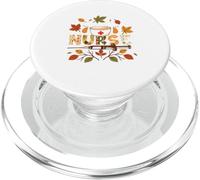 Autumn Fall Outfit Nurse Thankful Grateful Blessed PopSockets PopGrip pour MagSafe