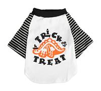 Autumn Festival Dog Shirts | Cute Pet T - Shirt with Fashion Patterns | Loose & Breathable Shirt for Dogs/Cats | Soft Polyester Comfort Apparel (M)