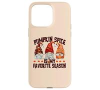 Autumn GNOME for Women Pumpkin Spice is My Favorite Season Coque pour iPhone 15 Pro Max