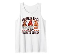 Autumn GNOME for Women Pumpkin Spice is My Favorite Season Débardeur
