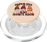 Autumn GNOME for Women Pumpkin Spice is My Favorite Season PopSockets PopGrip pour MagSafe