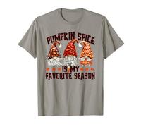 Autumn GNOME for Women Pumpkin Spice is My Favorite Season T-Shirt