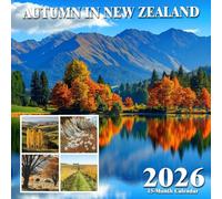 Autumn In New Zealand 2026 Calendar