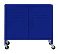 ""Autumn Mega Sale""Armoire de Bureau - [1 pc] - Vidaxl - Cabinet de rangement - Bleu marine 60x35x56 cm Acier FR38172966398