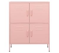 ""Autumn Mega Sale""Armoire de Bureau - [1 pc] - Vidaxl - Cabinet de rangement - Rose 80x35x101 5 cm Acier FR69801554780