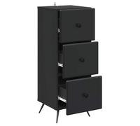 ""Autumn Mega Sale""Buffet de rangement - Commode à tiroirs - [1 pc] - Vidaxl - Noir 33x34 5x90 cm Bois d'ingénierie FR80317352376