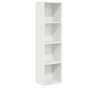 ""Autumn sale""Bibliothèque contemporaine design VIDAXL - étagère à domicile blanc 40x30x152cm Bois ingénierie HOME5570