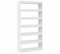 ""Autumn sale""Bibliothèque contemporaine design VIDAXL - étagère à domicile blanche Bois ingénierie 100 x 30 x 198cm Étagère