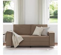 ""Autumn sale""élégant Canapé Loveseat Canapé d'angle/Sofa - avec accoudoirs - Cappuccino 140 cm en simili cuir Home189780