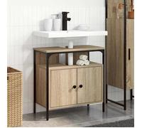""Autumn sale""Meuble pour Vasque à Poser/Meuble WC - Meuble de Lavabo de Salle de Bain Beige 60 x 30 x 60 cm 2025869246