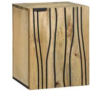 ""Autumn sale""Meuble pour Vasque à Poser/Meuble WC - Meuble sous lavabo avec étagère Marron, Noir 38 x 33.5 x 48 cm 2025486759