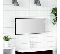 ""Autumn sale""Miroir suspendu - Armoire WC,Miroir de salle de bain avec miroir Chêne noir 80 x 8,5 x 37 cm 2025937784