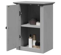 ""Autumn sale""Support/Meuble WC - Grand espace - Armoire murale de salle de bain BODO gris 44x30x60 cm 2025718714