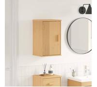 ""Autumn sale""Support/Meuble WC - Grand espace,Cabinet de salle de bain avec étagère Marron 35 x 30 x 55 cm 202565766