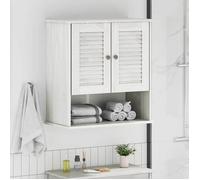 ""Autumn sale""Support/Meuble WC - Grand espace,Cabinet de Salle de Bain Mural VIGO Blanc 67.5 x 34 x 71.5 cm 20259106