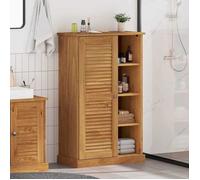 ""Autumn sale""Support/Meuble WC - Grand espace,Cabinet de salle de bain VIGO marron miel 67,5 x 34 x 110 cm 202558772