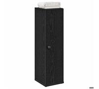""Autumn sale""Support/Meuble WC - Grand espace - Meuble de salle de bain avec porte - rouleau noir 20,5x22x72 cm 2025646494