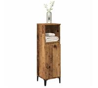 ""Autumn sale""Support/Meuble WC - Grand espace, vieux bois 30x30x100cm,bois ingénierie 2025338022
