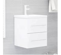 ""Autumn sale""Support Vasque/Meuble bas WC - Armoire d'évier Blanc 41x38,5x48 cm Bois d’ingénierie 2025666316