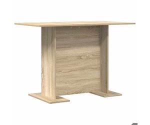 ""Autumn sale""Table à manger Chêne Sonoma 110x60x75cm - Table de Salle à Manger Table de Cuisine, Bois ingénierie HOME1280