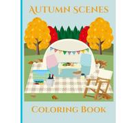 Autumn Scenes Coloring Book