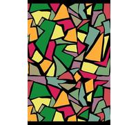 Autumn Stained Glass: Blank Notebook