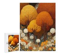Autumnal Forest Scene Puzzle 1000 Pièces Educa Jouet en Bois Cadeau Unique Décoration Intérieure Jeu Éducatif Challenge Toy Adultes Et Enfants À Partir De 14 Ans 500 PCS