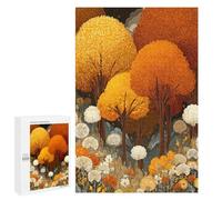 Autumnal Forest Scene Puzzle 1000 Pièces Educa Jouet en Bois Cadeau Unique Décoration Intérieure Jeu Éducatif Challenge Toy Adultes Et Enfants À Partir De 14 Ans 1000 PCS