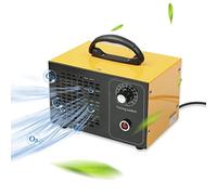 Auveach Générateur d'ozoner 32,000mg/h Industriel Ménage Purificateur Portable Filtre à Air Ozonateur avec Minuterie pour Bureaux Garage Ferme (Yellow)