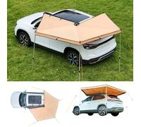 Auvent 270 Degrés-VEVOR-3,19x2,10 m-Auvent Voiture Latéral Rétractable-Abri Autoportant-Imperméable UV50+