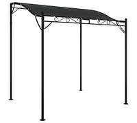 vidaXL Auvent Gazebo 362392 Anthracite 2 x 2,3 m tissu 180 g/m² acier