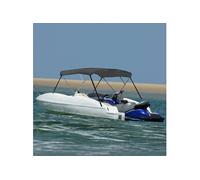 vidaXL Auvent Bimini à 3 arceaux Anthracite 183 x 140 x 137 cm Résistant aux UV