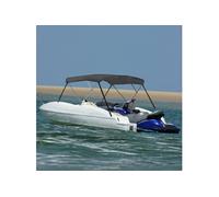 Auvent Bimini à 2 Arceaux Anthracite 180x150x110 cm Bateau Couverture vidaXL