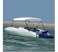 Auvent Bimini - vidaXL - 93123 - 150x120x110 cm - 2 arceaux - Résistant aux UV et à l'eau