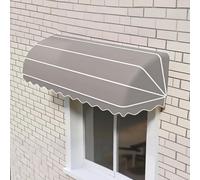 Auvent courbé français pliable manuel pour jardin, terrasse, protection UV, pluie, neige, soleil, toit rétractable pour extérieur, porche, café