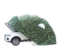 Auvent d'auto moyen - Abri hydraulique rétractable, garage semi-automatique pliable, parking extérieur durable, 5,5 x 2,5 x 2,3 m