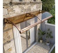 Auvent D'avant-Toit De Balcon, Auvent Résistant Aux Intempéries, Couverture De Protection D'avant-Toit, Pare-Pluie Extérieur, Longue Durée De Vie(60x300cm/24x118in)