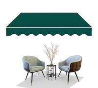 Auvent de balcon portable rétractable 2 x 1,5/3 x 1,5/3 x 2/3 x 2,5 m avec revêtement imperméable et support mural, parfait pour terrasses et balcons