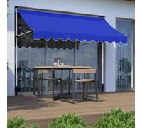 Auvent de balcon réglable 200400 cm sans perçage pour patio, jardin et terrasse Protection UV Installation facile Résistant aux intempéries
