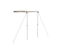 Auvent de camping-car et caravane 1,2x2x2,15 m Beige