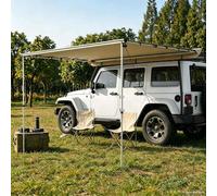 Auvent de Camping-car et Caravane 3x3x2,15 m Beige Remorque Extérieur vidaXL