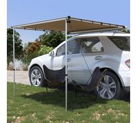 Auvent de Camping-car et Caravane 3x3x2,15 m Beige Remorque Extérieur vidaXL