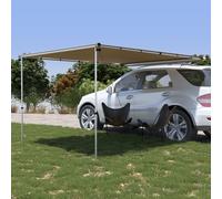 Auvent de Camping-car et Caravane 3x3x2,15 m Beige Remorque Extérieur vidaXL