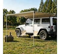 Auvent de Camping-car et Caravane 4x2,5x2,15 m Beige Remorque Extérieur vidaXL