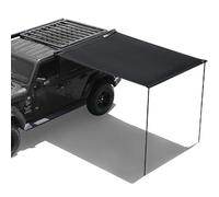 Auvent de camping - Pare-soleil rétractable pour voiture - Auvent latéral rétractable pour SUV/camion/van - Sac de rangement inclus