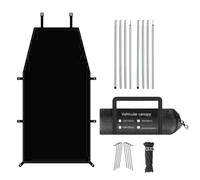 Auvent De Camping SUV - Abri Étanche Portable | Tente Coffre Extérieur Jardin Terrasse Vacances, Excursion Randonnée Séjour Extérieur | Tente Arrière avec Sac Transport Piquets Cordes Robuste