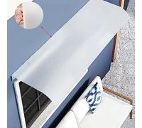 Auvent de fenêtre invisible pour porte de terrasse, extérieur, sans supports, toit de fenêtre, balcon, maison, transparent, silencieux, résistant à la lumière du soleil
